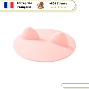Couvercle pour Tasse à Café Rose