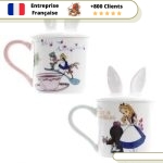 Mug Alice au Pays des Merveilles - Lot de 2