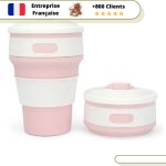 Tasse de Thé Gobelet Pliable Silicone