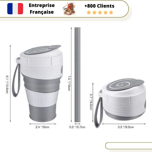 Tasse de Thé Gobelet Pliant – Image 8