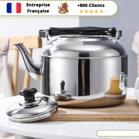 Théière Inox non magnetique