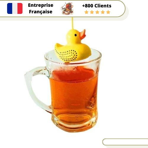 Infuseur à Thé Silicone Le Canard Flottant – Image 5