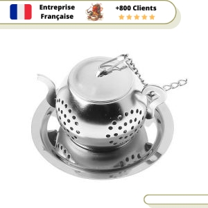 Infuseur Thé Inox Argent