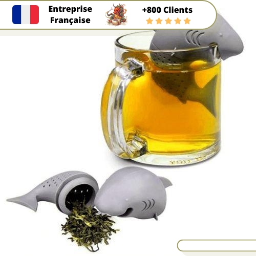 Infuseur à Thé Silicone Monsieur Requin – Image 4