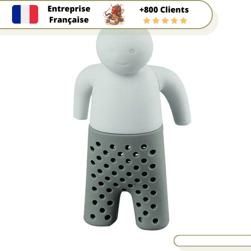 Infuseur à Thé Silicone Bonhomme