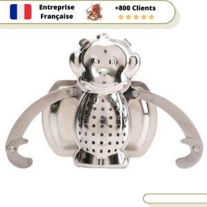 Infuseur à Thé Inox Monsieur Singe