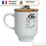 Mug Bouledogue Anglais Blanc