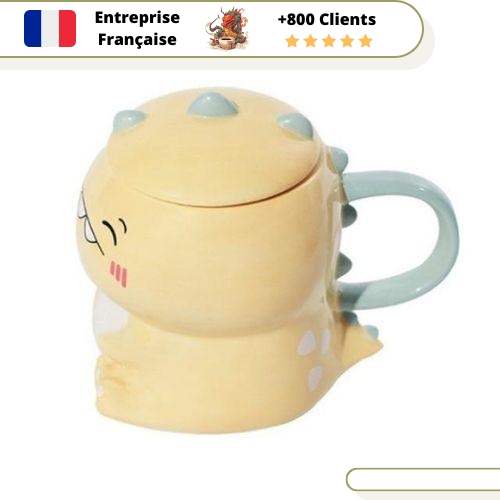 Mug-Dinosaure-Jaune