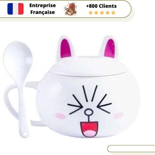 Tasse de Thé Mug Lapin Kawaii