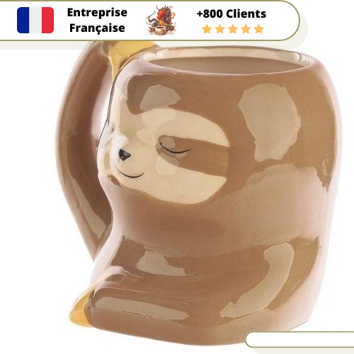 Tasse de Thé Mug Paresseux – Image 3