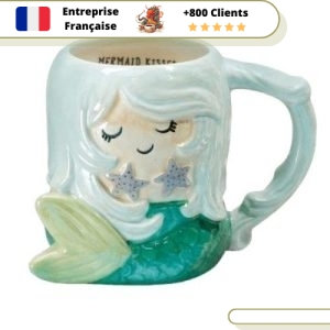 Tasse de Thé Mug Sirène