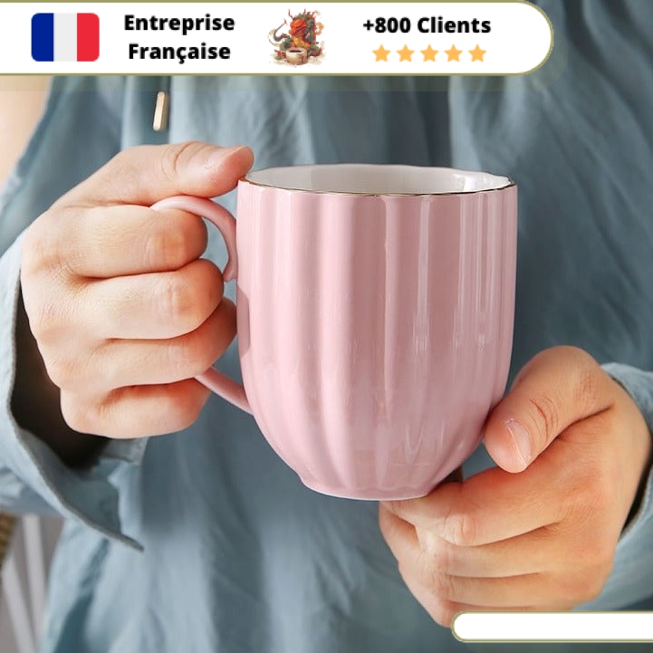 Théière Solitaire Porcelaine Rose 400ml – Image 21