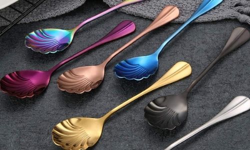 Petite-Cuillère-de-Collection-en-Inox