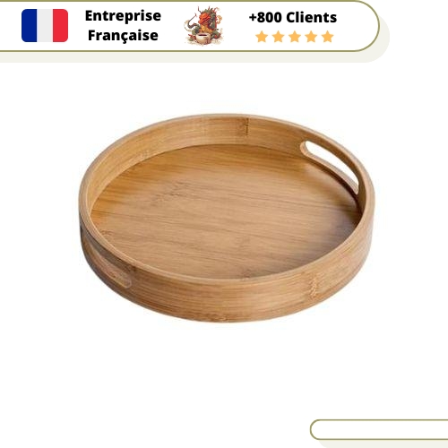 Plateau à Thé Le Petit Rond Bambou