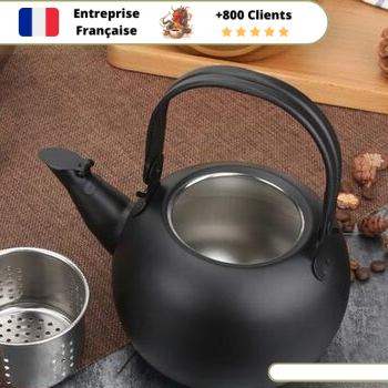 Théière en Inox Boule Noire | BŌLI – Image 3