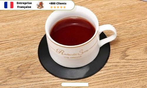 Sous-Tasses-à-Café-Noir