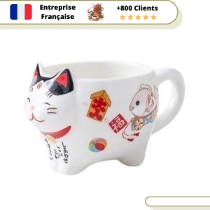 Tasse Chat Japonais