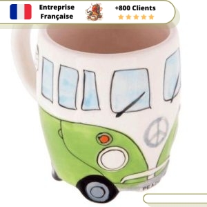 Tasse Hippie Verte