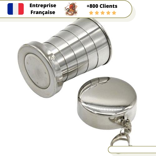 Tasse de Thé Tasse Pliable Inox – Image 4