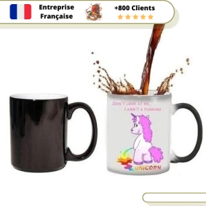 Mug Magique La Licorne Thermosensible