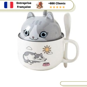 Tasse de Thé Mon Chat et mon Café