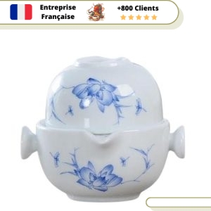 Gaiwan Tasse à thé Chinoise avec Couvercle