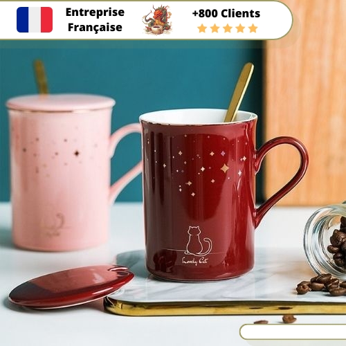 Tasse de Thé Tasse en Chat – Image 16