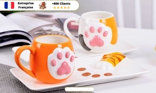 Tasses Pattes de Chat