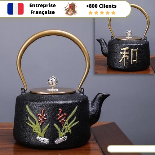 Théière en Fonte 1 2 Litre d'eau pour ma Fleur – Image 2