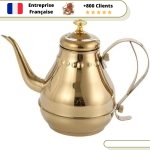 Théière Orientale Doré