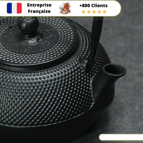 Théière en Fonte Noire Oiharu Natsume 800ml – Image 13