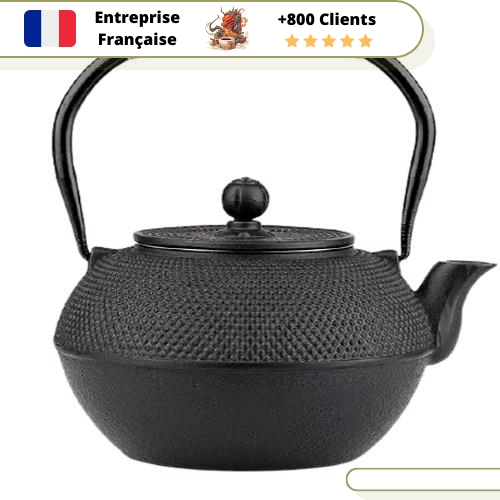 Théière en Fonte Noire