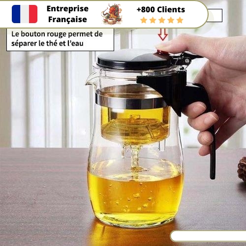 Théière en Verre Celle de 1 Litre – Image 4
