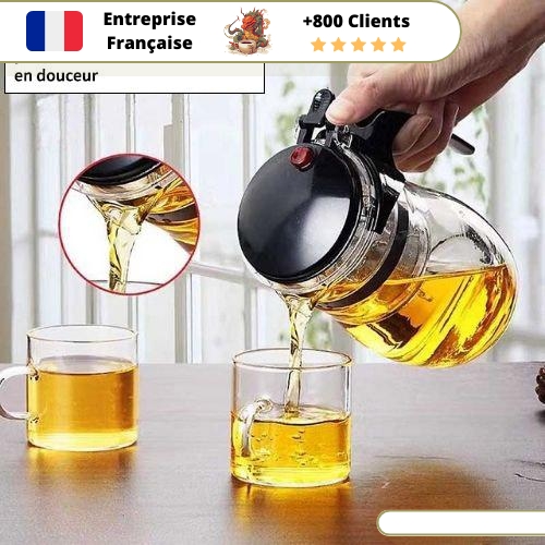 Théière en Verre Celle de 1 Litre – Image 6