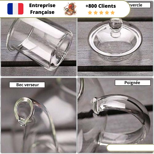 Théière en Verre Infuseur 300ml – Image 28