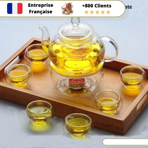 Théière en Verre Infuseur 300ml – Image 29