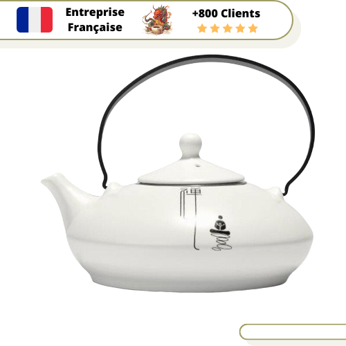 Théière Blanche 500ml | NOOLIM