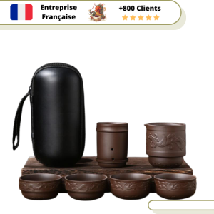 Théière Nomade Terre Cuite | Set de Voyage