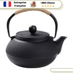Théière en Fonte Noire Japonaise 800ml | AIKON