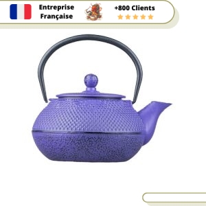 Théière en Fonte VIOLETTE