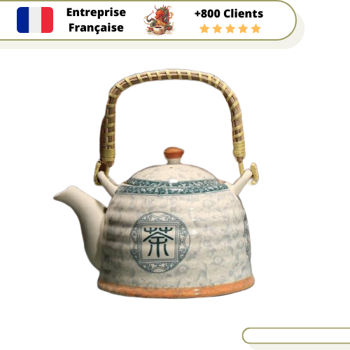 Théière en Porcelaine Chinoise Ancienne 600ml | LAŌ – Image 4