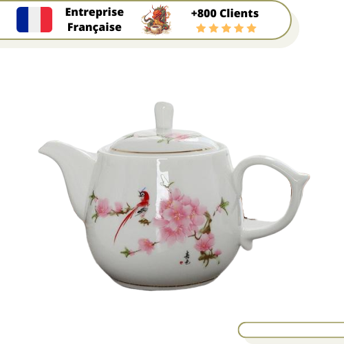 Théière en Porcelaine ANCIENNE | SHAVY – Image 6