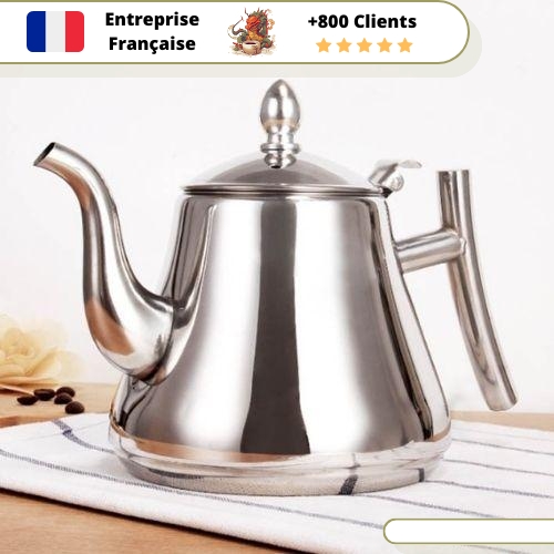 Théière Inox Celle qui Infuse – Image 3