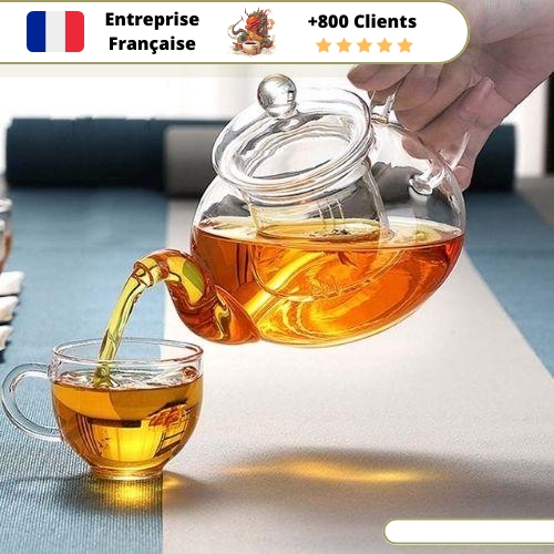 Théière en Verre Infuseur 300ml – Image 27