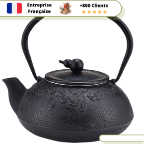 Théière en Fonte Torsadé 550ml | TSUISUTO