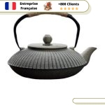 Théière en Fonte Grise 900ml | SHIRO