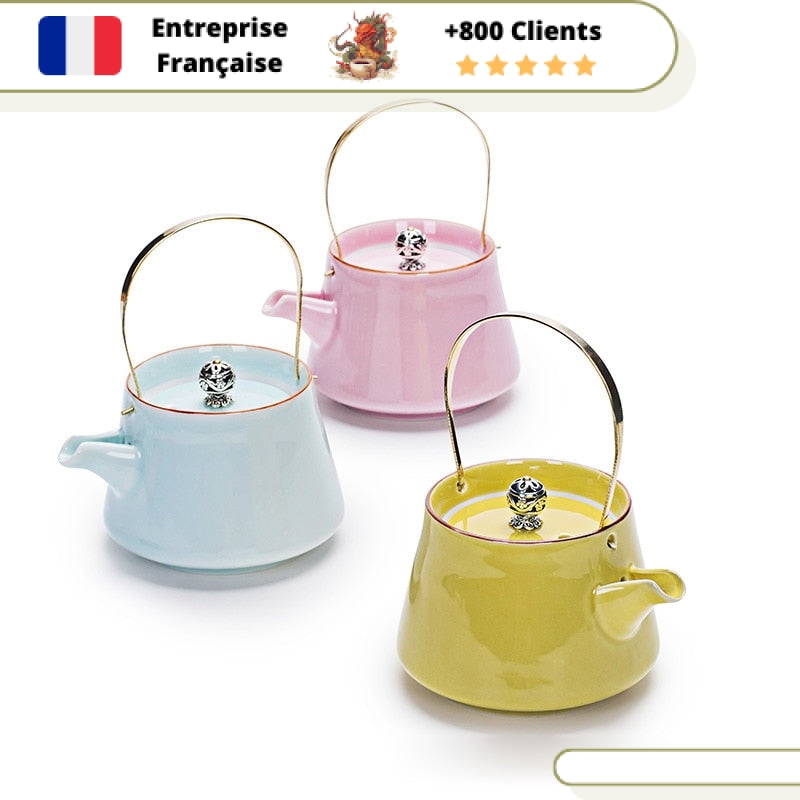 Théière en Porcelaine Individuelle 380ml – Image 16