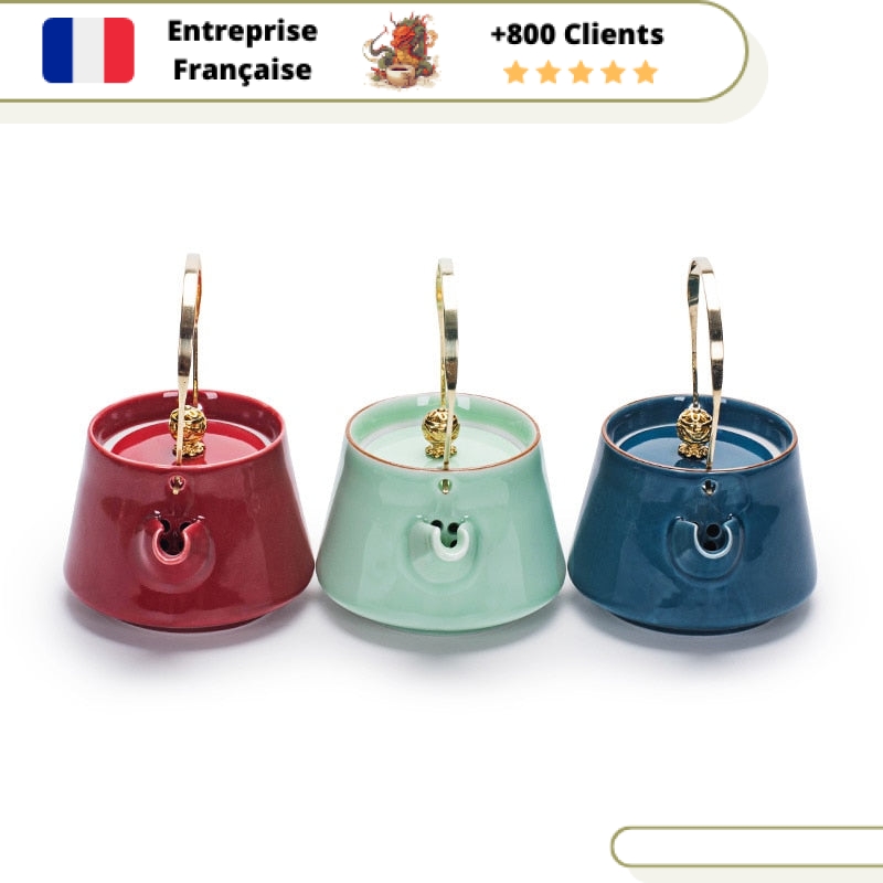 Théière en Porcelaine Individuelle 380ml – Image 19