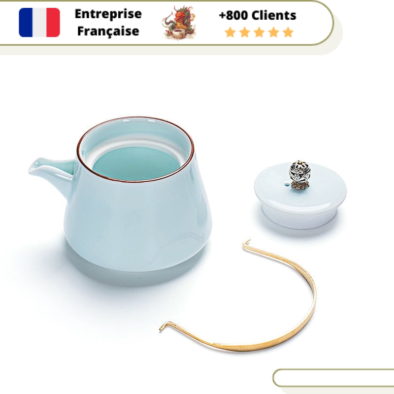 Théière en Porcelaine Individuelle 380ml – Image 17
