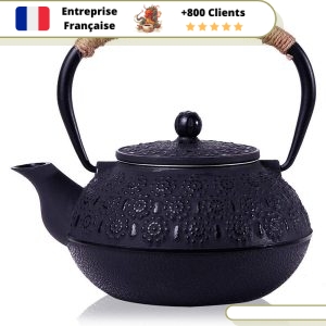 Théière en Fonte Japonaise Fleur de Cerisier 900ml | SAKURA